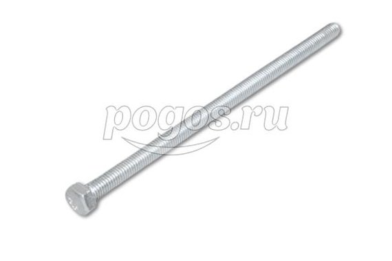 Болт  М8*160 полная резьба цинк DIN 933
