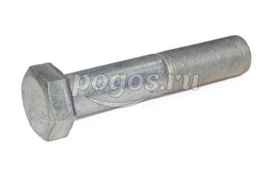 Болт высокопрочный М20*1,5*100 мелкая неполная резьба 10.9 цинк DIN 960