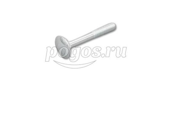 Болт  М 6* 45 мебельный цинк DIN 603