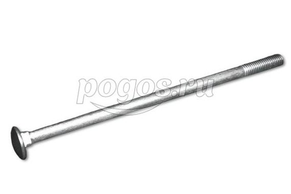 Болт М10*200 мебельный цинк DIN 603