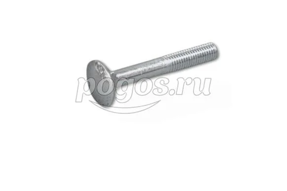 Болт М10* 70 мебельный цинк DIN 603