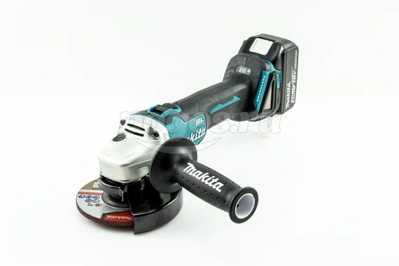 УШМ акк 18В 125мм 8500об/мин Li-ion 4А/ч (2акк, ЗУ, кейс) DGA504RME  MAKITA