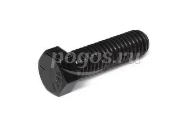 Болт 7/16" - 14 UNC х 1 1/2" (38мм) черный ДИН 933 8.8