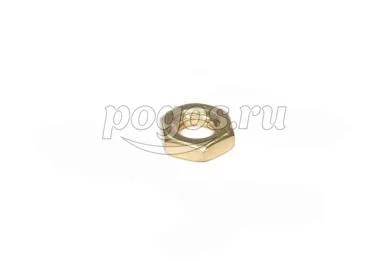 Гайка шестигр. ДИН 439 низкая ВМ 8 латунь