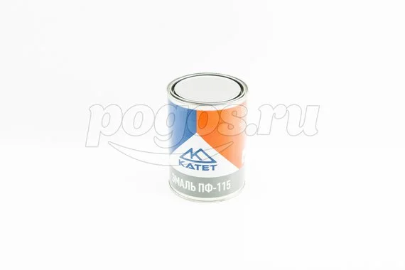 Эмаль алкидная ПФ-115 белый 0,9кг  КАТЕТ