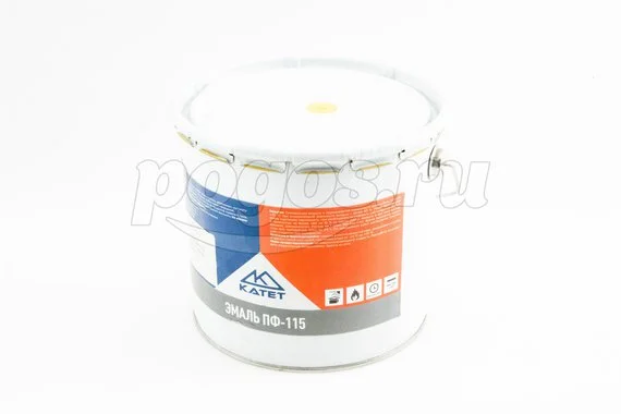 Эмаль алкидная ПФ-115 серый 3кг  КАТЕТ