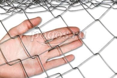 Сетка рабица 50* 50*1,8мм ширина 2,0м (рулон 10м)