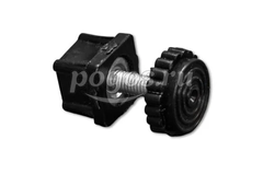 Заглушка для труб с резьбовой опорой 25*25мм/М8*35мм