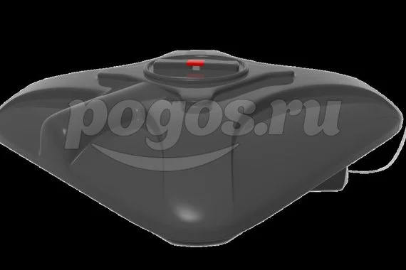 Бак душевой 220л 1000*1000*290мм в комплекте с подогревом 2,5кВт ИРПЛАСТ