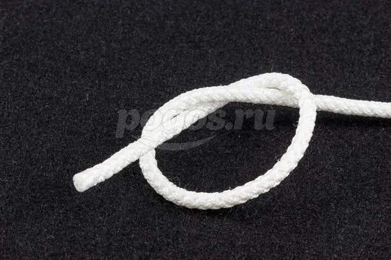 Фал капроновый 6мм, 300кгс плетеный 