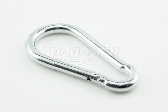 Карабин пожарный 13мм 630кгс цинк DIN 5299С