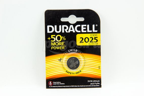 Литиевые батарейки Duracell, 2025 3V 2шт
