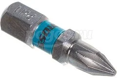 Бита PH1*25 6-ти гран 1/4 S2 (упаковка 10шт)  GROSS