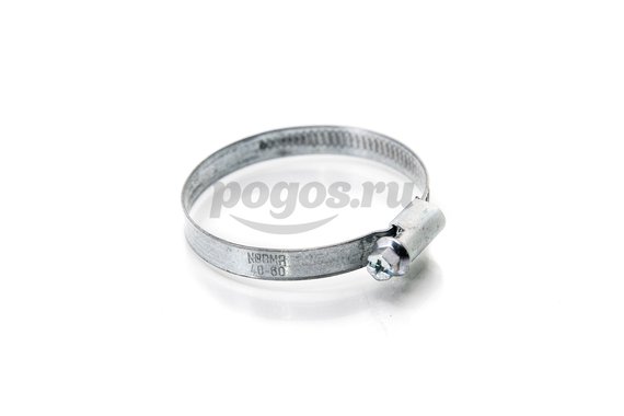 Хомут червячный Torro 40 60мм цинк