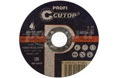 Диск отрезной по металлу и нерж 115*1,0*22,2 (упаковка 10шт) CUTOP