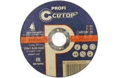 Диск отрезной по металлу и нерж 125*1,2*22,2 (упаковка 10шт) CUTOP
