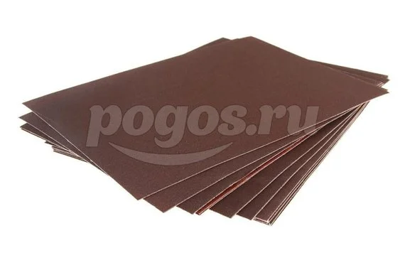 Бумага шлифовальная тканевая основа 230*280мм P  80/20Н водостойкая  BELGOROD