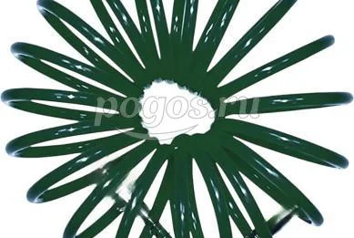 Шланг спиральный 6 х8мм 20м (15Атм) MD-STARS