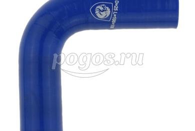 Патрубок силиконовый 25мм 90 градусов (L100*100)