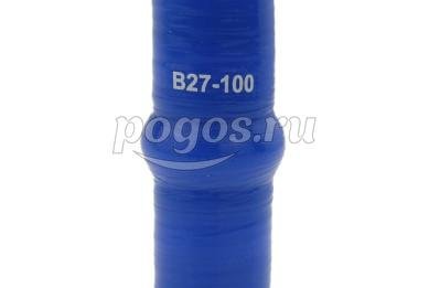 Патрубок силиконовый демферный d-27 L100