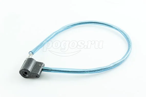 Замок велосипедный с тросом ЗН2-6-01 50мм СИБРТЕХ