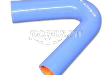 Патрубок силиконовый переходной  45° d-32*38 L150*150