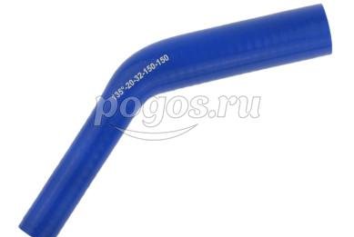 Патрубок силиконовый переходной 135° d-20*32 L150*150