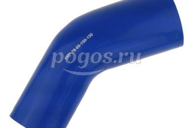 Патрубок силиконовый переходной 135° d-76*89 L150*150