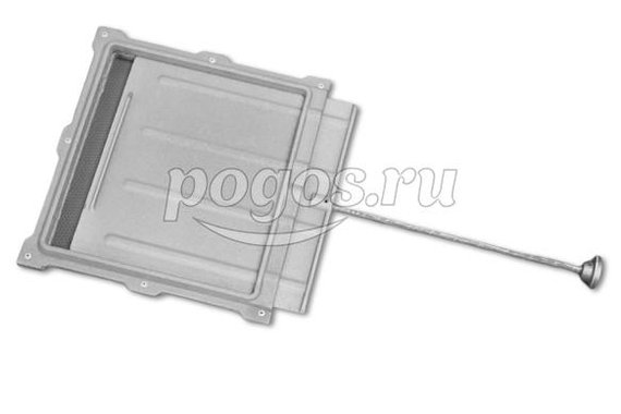 Задвижка для печи 240*260мм чугун  ЛИТКОМ