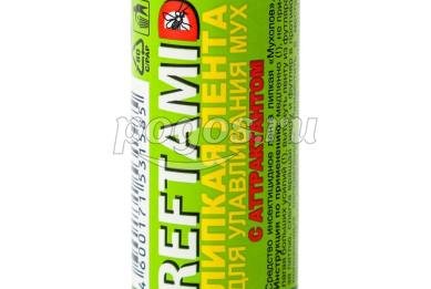 Лента липкая от мух  Рефтамид
