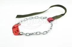 Браслет противоскольжения 6*35мм Р185-235 цепь 350мм (кроссоверы, джипы) Master L  БАРС