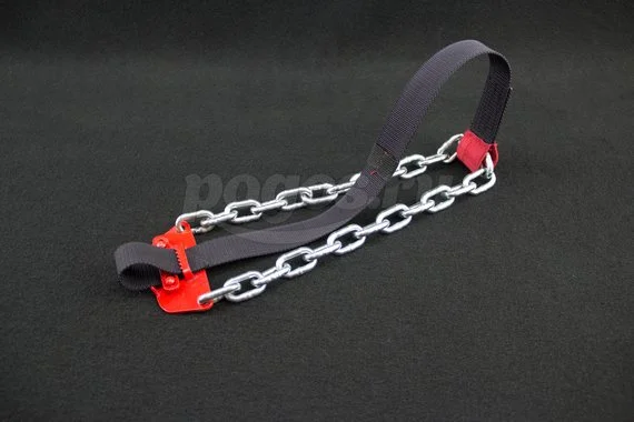 Браслет противоскольжения 6*50мм 225-275 цепь 400мм (тяжелые джипы, грузовики) Master XL  БАРС