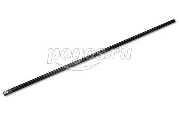 Шинопровод 2м + 2 заглушки+ крепление черный  Feron
