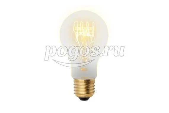 Лампа накаливания 60Вт Е27 форма А, форма нити SW (IL-V-A60-60/GOLDEN), Vintage  Uniel