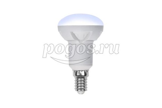 Лампа светодиодная 7Вт Е14 4000K форма рефлектор, диммируемая, Яркая, PLP01WH  Uniel