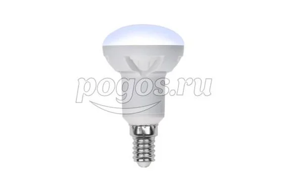 Лампа светодиодная 7Вт Е14 4000K форма рефлектор, диммируемая, Яркая, PLP01WH  Uniel
