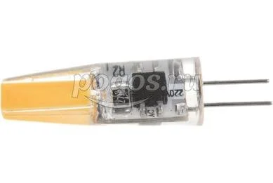 Лампа светодиодная 3W 220V G4 3000K 200Lm  Jazzway