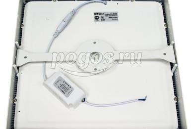 Светильник светодиодный накладной квадратный 18W 1260Lm 4000K, Feron