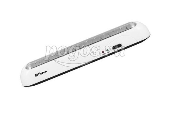 Светильник аккумуляторный EL14 22LED AC/DC белый  Feron