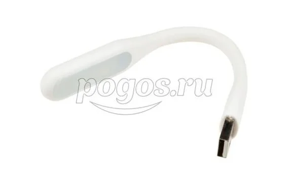 Светильник - фонарь переносной, прорезиненный корпус, 6 LED, питание от USB-порта, TLD-541, белый  U