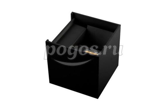 Светильник садово-парковый LED ДБУ DH012 двусторонний 2*3W 230V IP54 черный 100*100*100мм  FERON