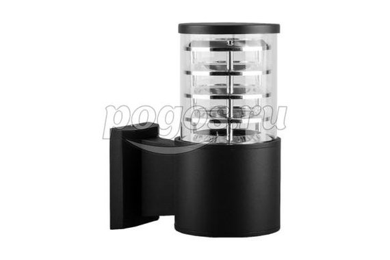 Светильник садово-парковый НБУ DH0801 60W E27 230V IP54 цвет черный 175*108*220мм  Feron