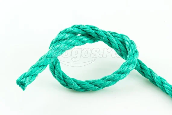 Канат полистиловый 3-х прядный крученый d-10мм