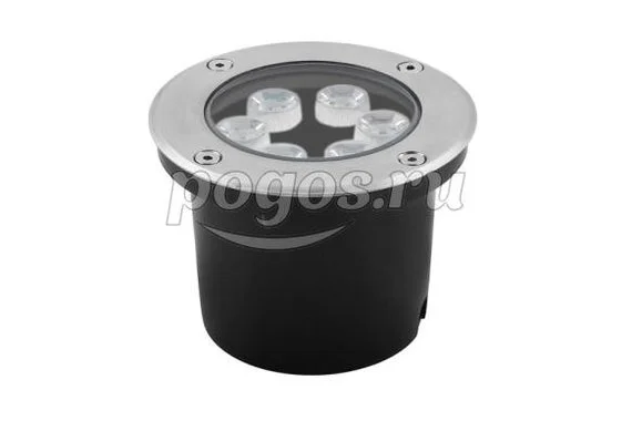 Светильник светодиодный тротуарный 6LED 6W холодный белый 120*H90mm IP67 внутр. диаметр 90мм SP4112