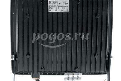 Прожектор светодиодный 100W 2835SMD 6400K 9500Lm  AC220V/50Hz IP65, черный  FERON