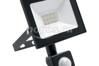 Прожектор светодиодный 20W 6400K 1800Lm IP65 черный с выносным датчиком SFL80-20  SAFFIT