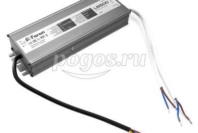 Блок питания VA-24150 DC24V 150W IP65 200*68*40мм  FERON
