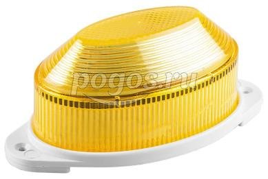 Стробоскоп 1,3W 220V IP54 желтый  FERON