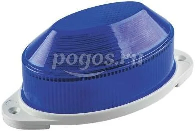 Стробоскоп 1,3W 220V IP54 синий  Feron