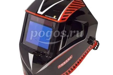 Маска сварщика Хамелеон 4-8/9-13 Sun-9 Max Expert 4 сенсора, сменная батарея  AURORA